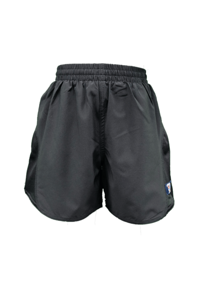 Carmel College PE Shorts Black Kids