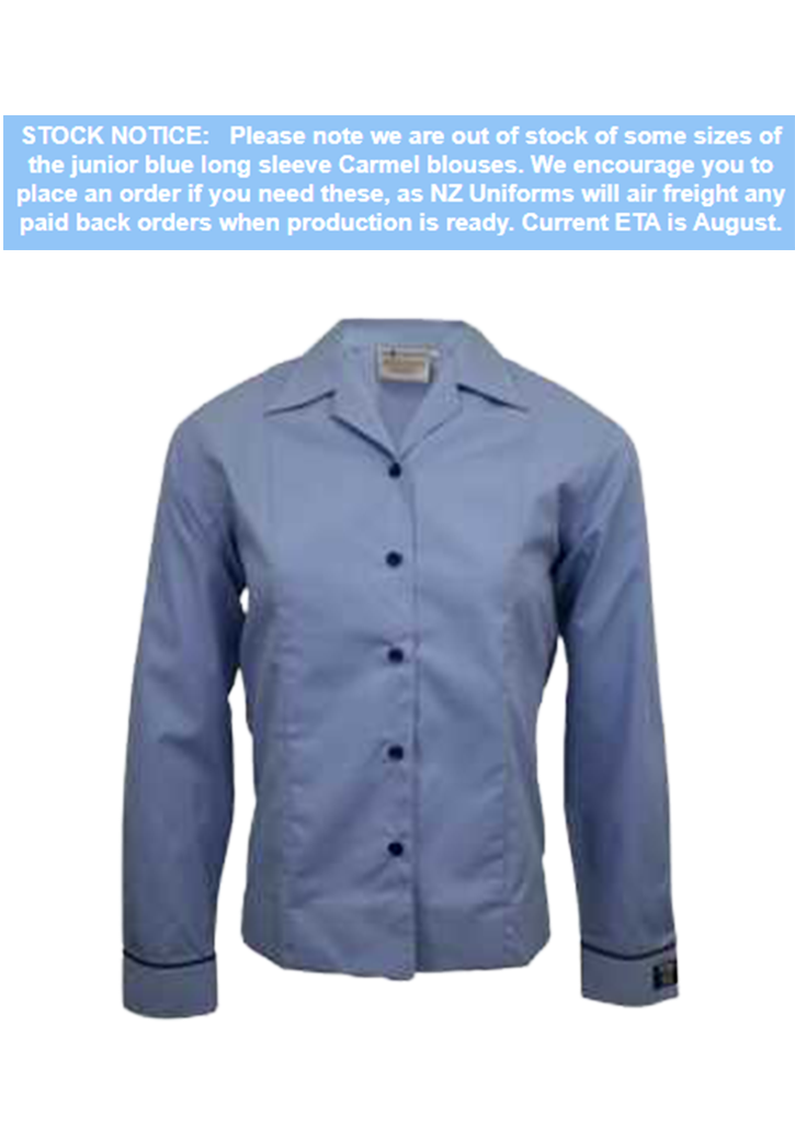 Carmel College Junior LS Blouse